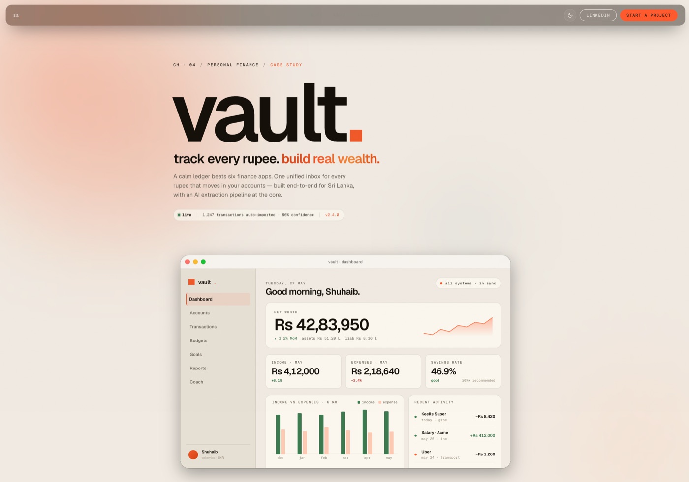 Vault preview